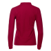 Рубашка поло женская STAN длинный рукав хлопок/полиэстер 185, 04SW, Бордовый