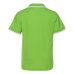 Рубашка поло детская STAN с окантовкой хлопок/полиэстер 185, 04TJ, Ярко-зелёный
