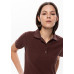 Рубашка поло женская STAN хлопок/полиэстер 185, 04WL, Тёмно-Шоколадный