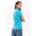 Рубашка поло женская STAN хлопок/полиэстер 185, 04WL, Бирюзовый