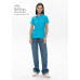 Рубашка поло женская STAN хлопок/полиэстер 185, 04WL, Бирюзовый