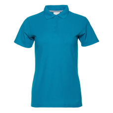 Рубашка поло женская STAN хлопок/полиэстер 185, 04WL, Лазурный Рубашка поло женская STAN хлопок/полиэстер 185, 04WL, Лазурный
