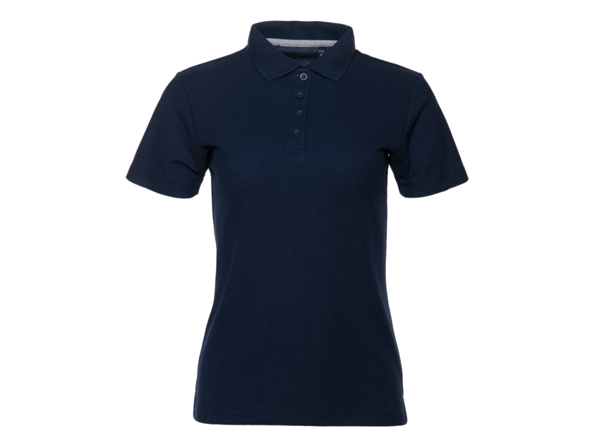 Рубашка поло женская STAN хлопок/полиэстер 185, 04WL, Тёмно-синий
