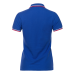 Рубашка поло женская STAN триколор хлопок/полиэстер 185, 04WRUS, Синий