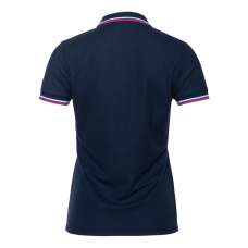 Рубашка поло женская STAN триколор хлопок/полиэстер 185, 04WRUS, Тёмно-синий