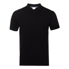 Рубашка поло унисекс STAN хлопок/эластан 200, 05, Чёрный