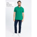 Рубашка поло унисекс хлопок 100%, 185, 04B, Зелёный