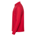Рубашка поло унисекс STAN длинный рукав хлопок/полиэстер 185, 104S, Красный