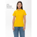 Рубашка поло женская STAN хлопок/полиэстер 185, 104W, Жёлтый