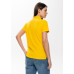 Рубашка поло женская STAN хлопок/полиэстер 185, 104W, Жёлтый