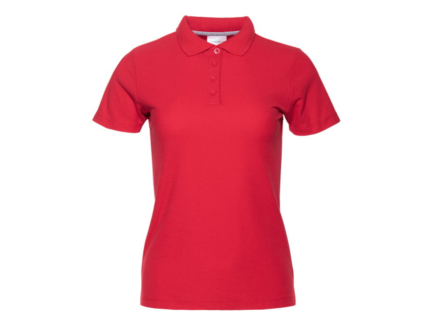 Рубашка поло женская STAN хлопок/полиэстер 185, 104W, Красный
