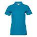 Рубашка поло женская STAN хлопок/полиэстер 185, 104W, Лазурный