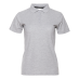 Рубашка поло женская STAN хлопок/полиэстер 185, 104W, Серый меланж