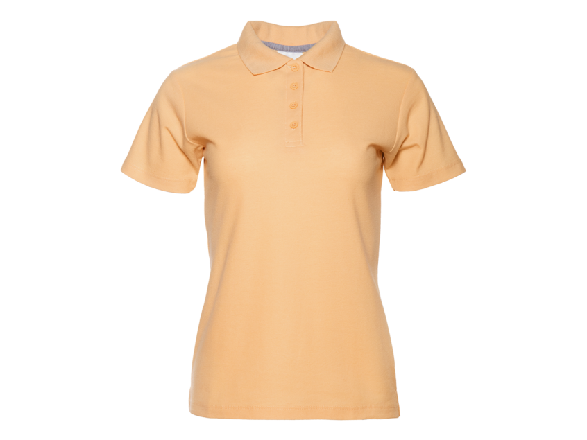 Рубашка поло женская STAN хлопок/полиэстер 185, 104W, Бежевый