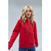 Толстовка женская STAN с капюшоном на молнии сэндвич 320, 19, Красный