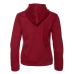 Толстовка женская STAN с капюшоном на молнии сэндвич 320, 19, Бордовый меланж