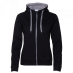Толстовка женская STAN с капюшоном на молнии сэндвич 320, 19, Чёрный