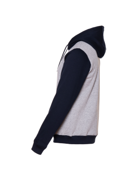 Худи унисекс STAN футер с начёсом 260, 20, Серый меланж