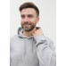 Худи унисекс STAN футер с начёсом 260, 20, Серый меланж