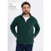 Толстовка унисекс STAN на молнии микрофлис 200, 21, Тёмно-зелёный