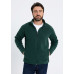 Толстовка унисекс STAN на молнии микрофлис 200, 21, Тёмно-зелёный