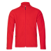 Толстовка унисекс STAN на молнии микрофлис 200, 21, Красный