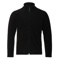 Толстовка унисекс STAN на молнии микрофлис 200, 21, Чёрный