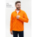 Толстовка унисекс STAN на молнии микрофлис 200, 21, Оранжевый