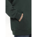 Худи унисекс STAN оверсайз футер без начёса 350, 66, Тёмно-зелёный