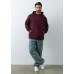 Худи унисекс STAN оверсайз футер без начёса 350, 66, Бордовый