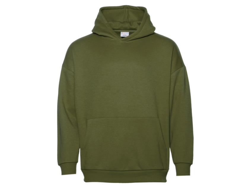 Худи унисекс STAN оверсайз 320, 69, Оливковый хаки