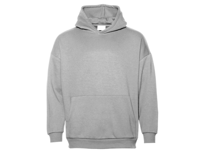 Худи унисекс STAN оверсайз 320, 69, Серый меланж