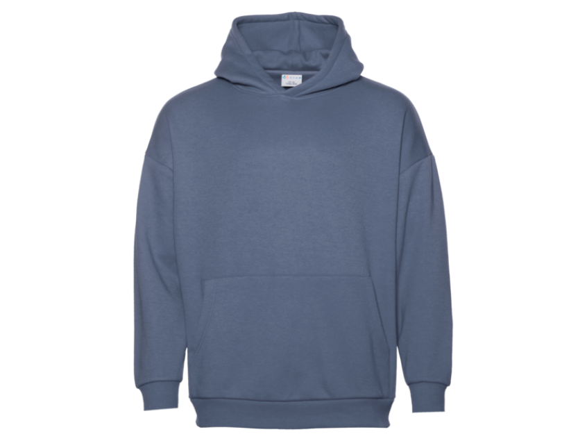 Худи унисекс STAN оверсайз 320, 69, Серо-фиолетовый