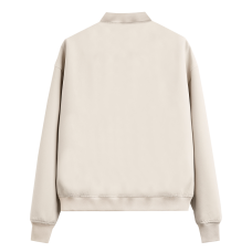 Бомбер унисекс STAN футер без начеса 340, 70, Молочный