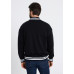 Бомбер унисекс STAN футер без начеса с контрастом 340, 71, Чёрный