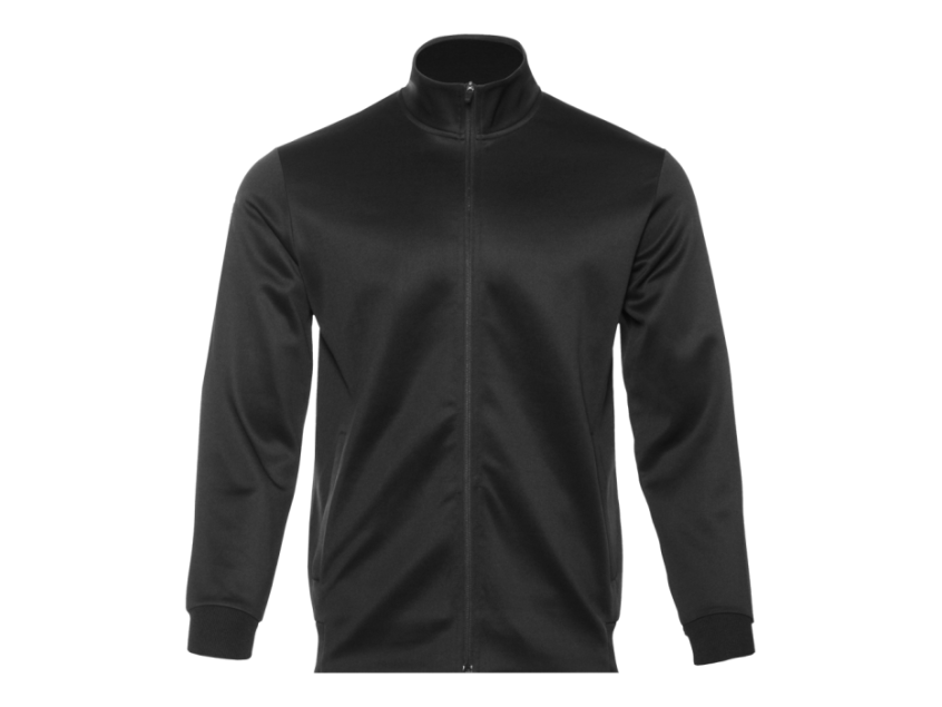 Толстовка мужская STAN на молнии полиэстер 260, 95, Чёрный