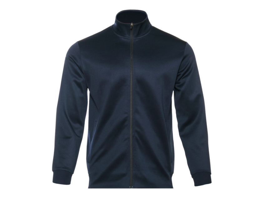 Толстовка мужская STAN на молнии полиэстер 260, 95, Тёмно-синий