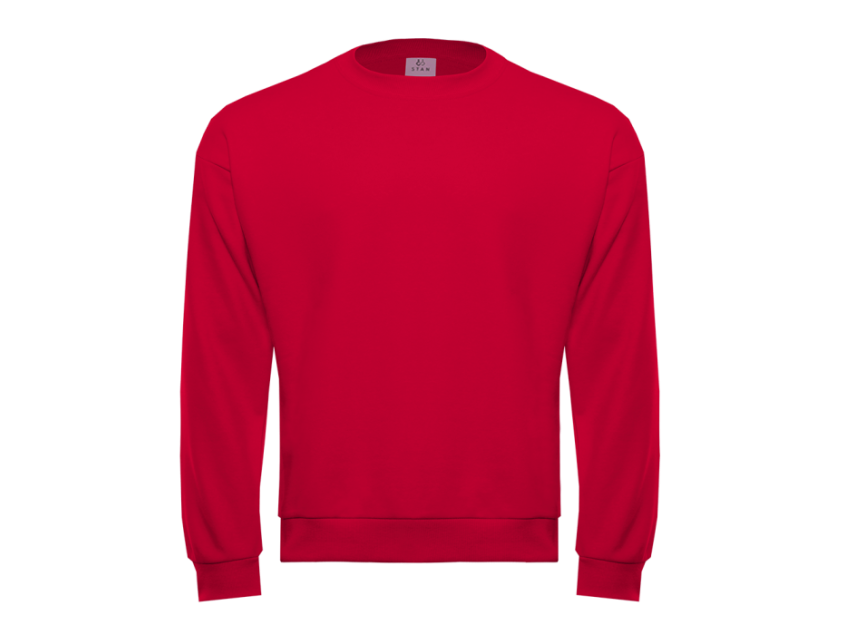 Свитшот унисекс STAN футер без начёса, 350, 96, Красный