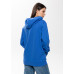 Худи унисекс STAN футер без начёса с контрастным капюшоном 260, 23, Синий