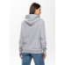 Худи унисекс STAN футер без начёса с контрастным капюшоном 260, 23, Серый меланж