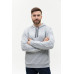 Худи унисекс STAN футер без начёса с контрастным капюшоном 260, 23, Серый меланж