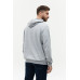 Худи унисекс STAN футер без начёса с контрастным капюшоном 260, 23, Серый меланж
