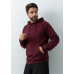 Худи унисекс STAN футер без начёса 260, 23, Бордовый