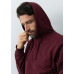 Худи унисекс STAN футер без начёса 260, 23, Бордовый