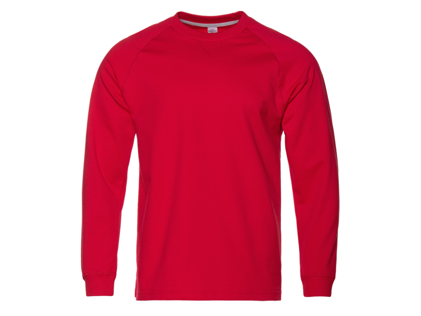 Свитшот унисекс STAN футер с начёсом 220, 60, Красный