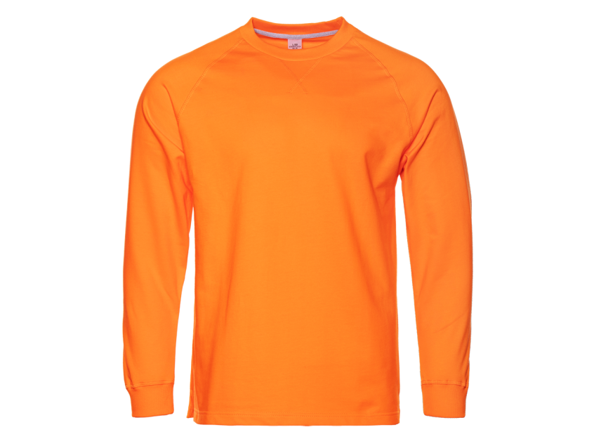 Свитшот унисекс STAN футер с начёсом 220, 60, Оранжевый