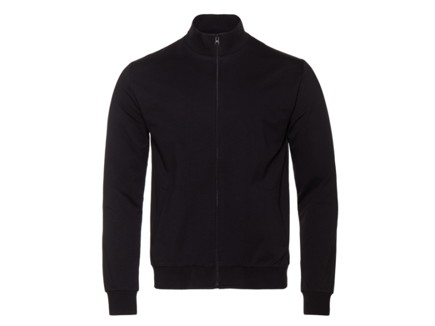 Толстовка унисекс STAN на молнии футер без начёса 245, 65, Чёрный