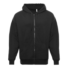 Толстовка STAN оверсайз на молнии с капюшоном футер без начёса 240, 99, Чёрный Толстовка STAN оверсайз на молнии с капюшоном футер без начёса 240, 99, Чёрный