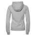 Толстовка женская STAN с капюшоном на молнии футер без начёса, 260, 61W, Серый меланж