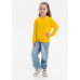 Свитшот детский STAN футер без начёса, 260, 63J, Жёлтый
